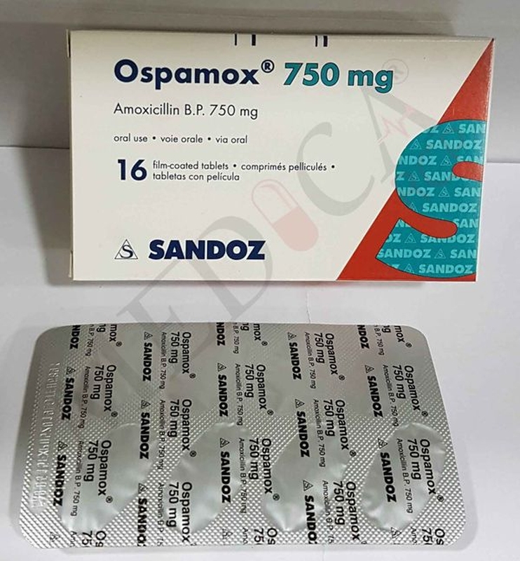 Ospamox Tablets 750mg*°